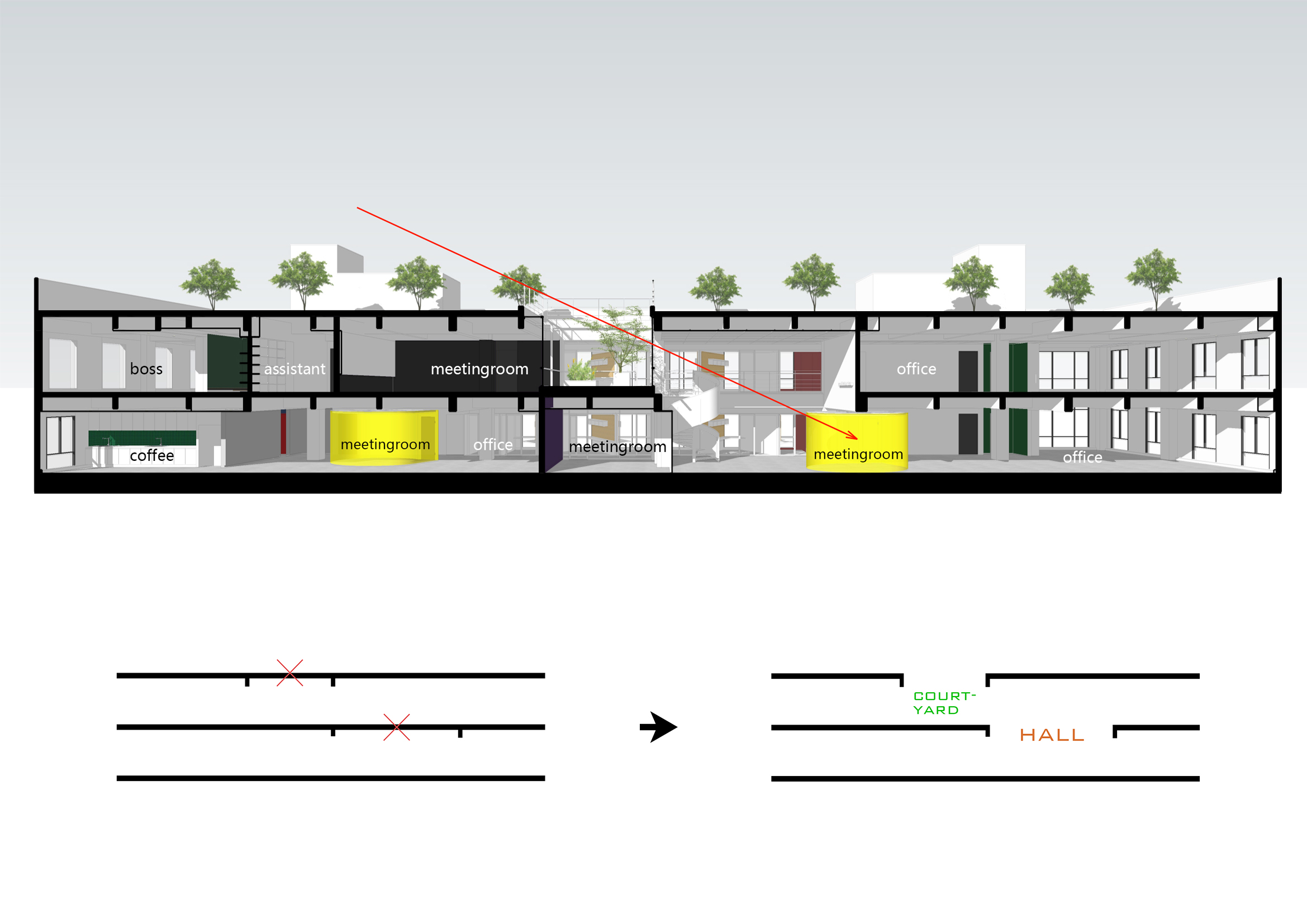 4-03 剖面分析图  Section analysis  ©柯笠建筑 Atelier LI.jpg